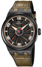 Perrelet Turbine Carbon Khaki Watch A4065/8 Image 1