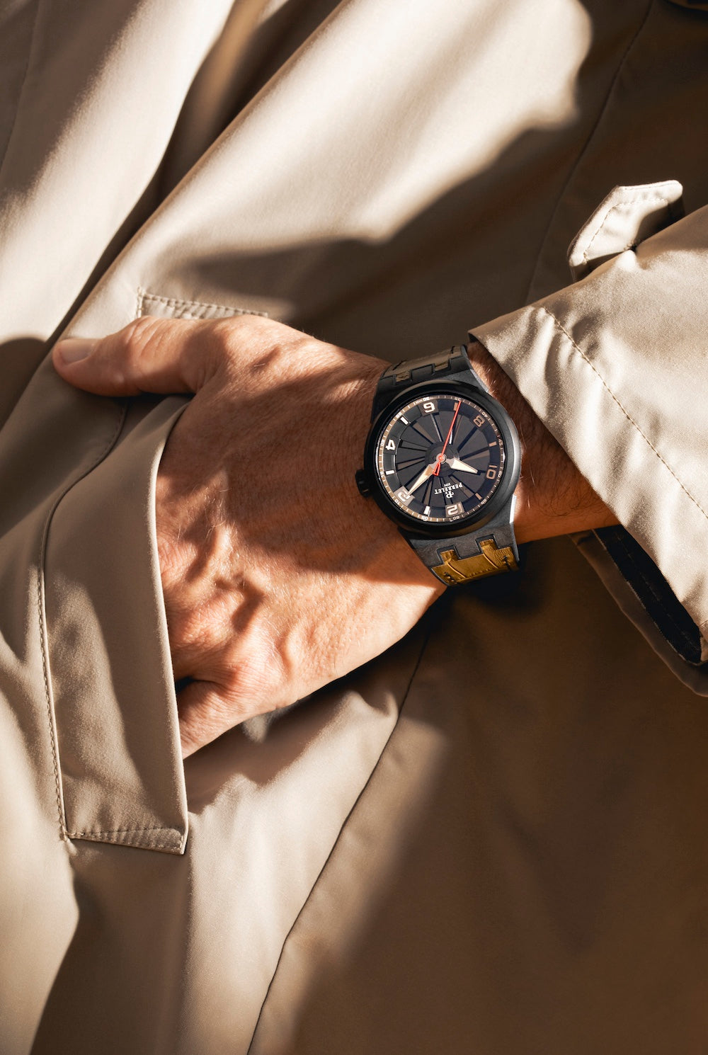 Perrelet Turbine Carbon Khaki Watch A4065/8 Image 7