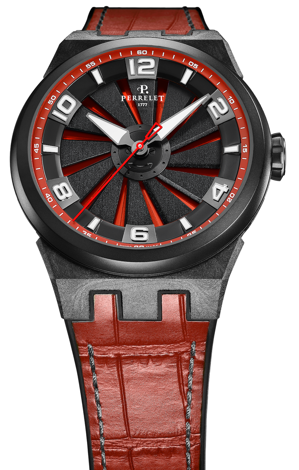 Perrelet Turbine Carbon Red Watch A4065/6 Image 3