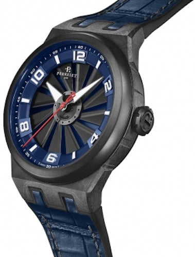 Perrelet Turbine Carbon Sports Blue Watch A4065/2 Image 3