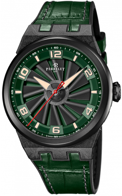 Perrelet Turbine Carbon Sports Green Watch A4065/4 Image 1