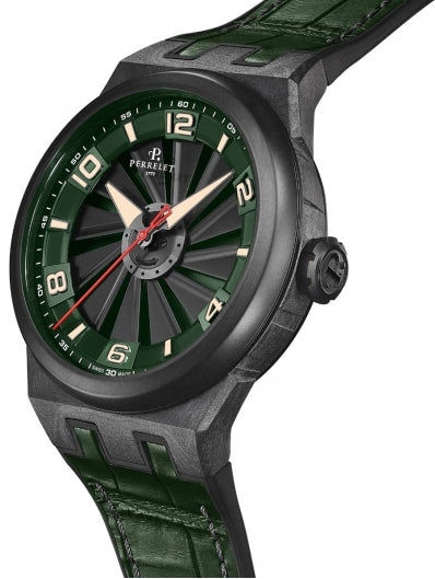 Perrelet Turbine Carbon Sports Green Watch A4065/4 Image 3