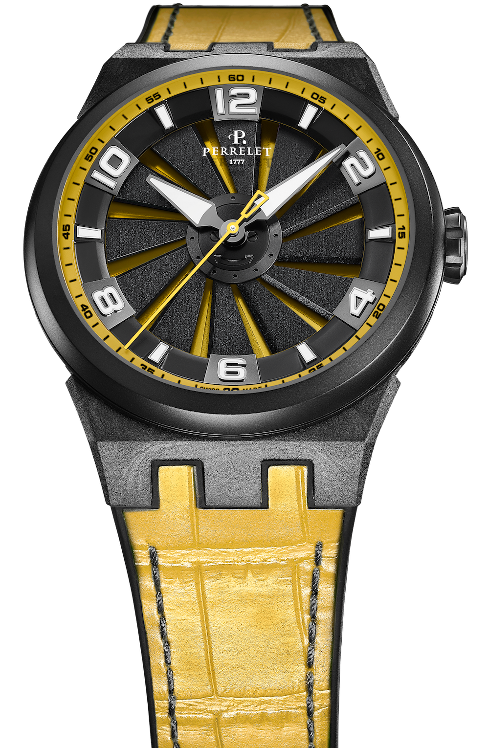 Perrelet Turbine Carbon Yellow Watch A4065/7 Image 2