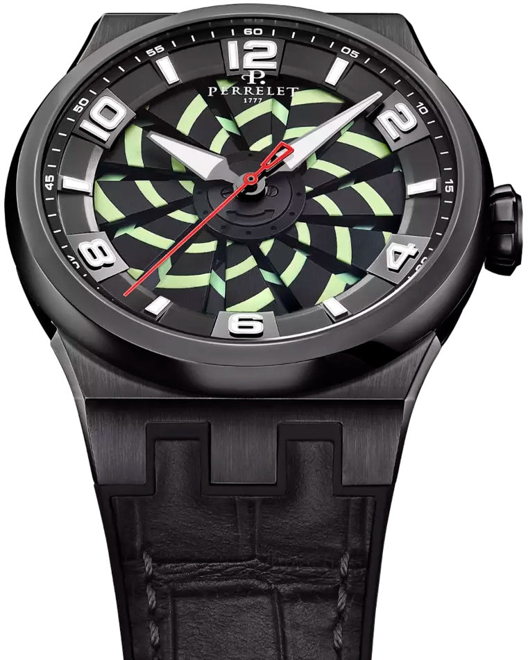 Perrelet Turbine Hypnotic 3 Hands Watch A4063/C Image 3