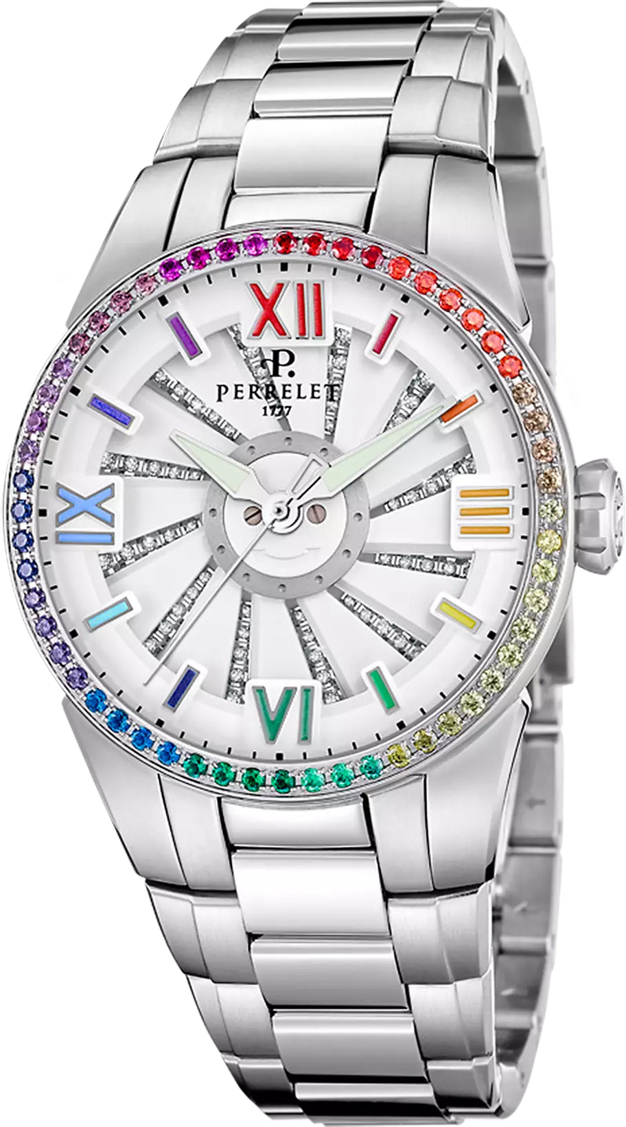 Perrelet Turbine Lady Aurora Bracelet Watch A4069/3 Image 1