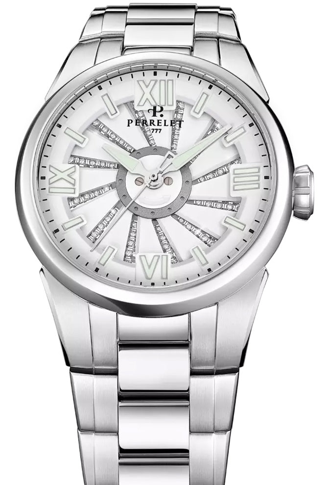 Perrelet Turbine Lady Frost Bracelet Watch A4069/1 Image 2