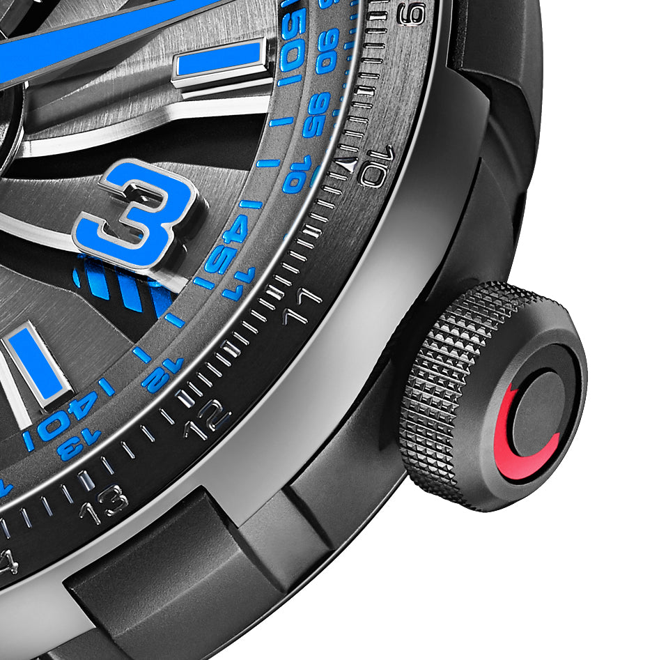Perrelet Turbine Pilot Electric Blue A1095/2 Image 4