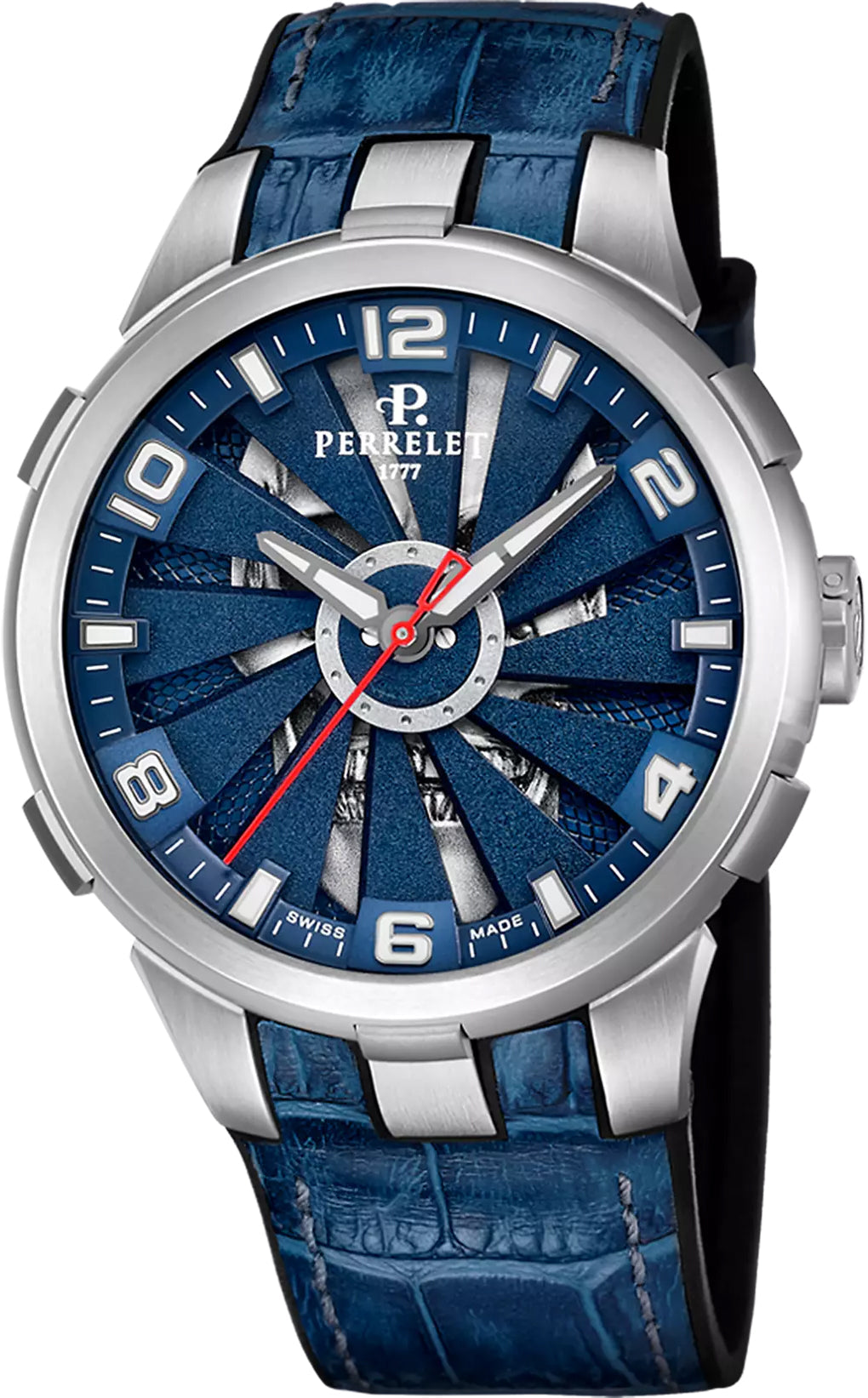 Perrelet Turbine Skull 3 Hands Watch A1092/S1 Image 1