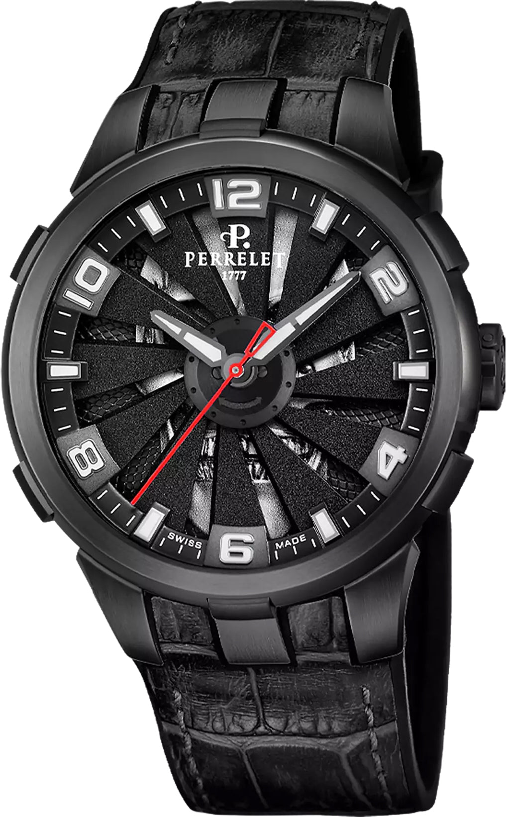Perrelet Turbine Skull 3 Hands Watch A1093/S1 Image 1
