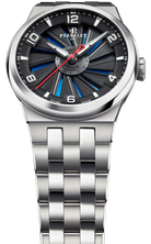 Perrelet Turbine Titanium 41 Blue Bracelet Watch A4066/2 Image 4