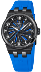 Perrelet Turbine Titanium 41 Blue Watch A4067/2 Image 1