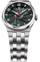 Perrelet Turbine Titanium 41 Green Bracelet Watch A4066/3 Image 4