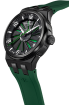 Perrelet Turbine Titanium 41 Green Watch A4067/5 Image 2