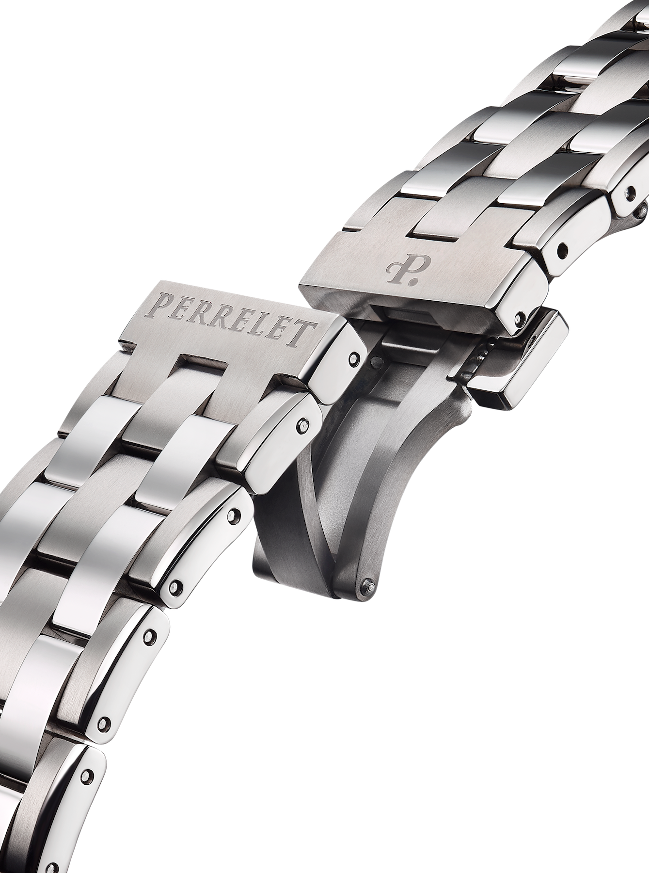Perrelet Turbine Titanium 41 Red Bracelet Watch A4066/1 Image 5