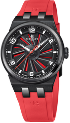 Perrelet Turbine Titanium 41 Red Watch A4067/4 Image 1
