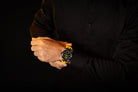 Perrelet Turbine Titanium 41 Yellow Watch A4067/1 Image 6