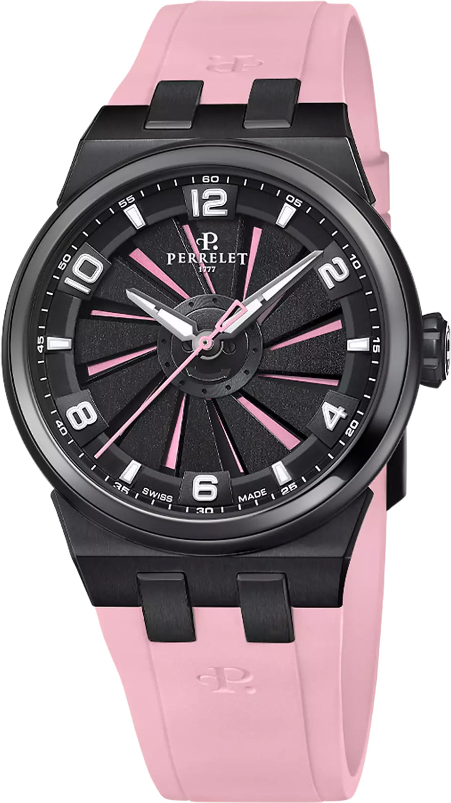 Perrelet Turbine Titanium Pink Flamingo Watch A4067/8 Image 1