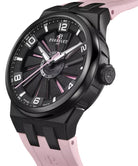 Perrelet Turbine Titanium Pink Flamingo Watch A4067/8 Image 4