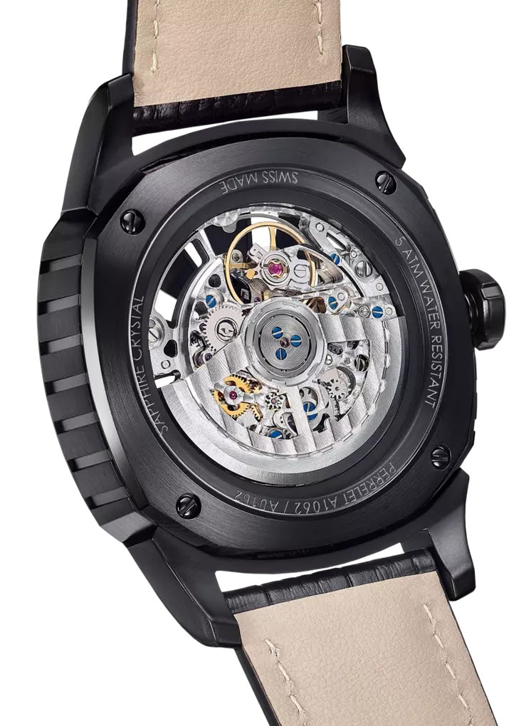 Perrelet Turbine Urban Skeleton 3 Hands Watch A1062/1 Image 4