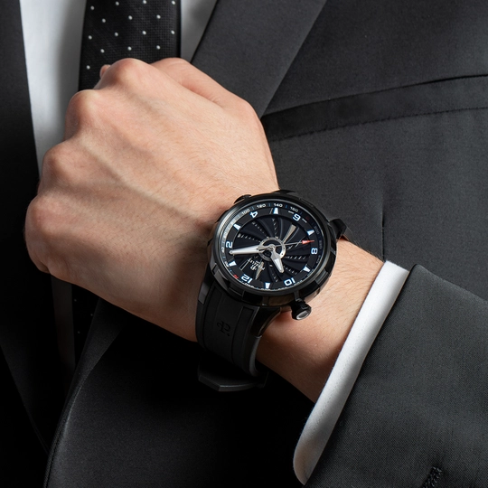 Perrelet Turbine Yacht Diver Black A1088/4 Image 2