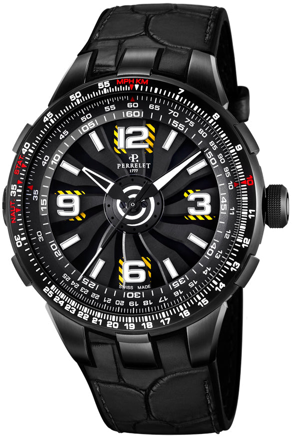 Perrelet Watch Turbine Pilot Grand Raid Furtive Blue A1086/2 Image 1
