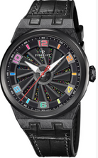 Perrelet Watch Turbine Rainbow Carbon 3 Hands Limited Edition A8003/1 Image 1