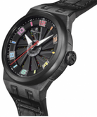 Perrelet Watch Turbine Rainbow Carbon 3 Hands Limited Edition A8003/1 Image 3