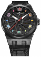 Perrelet Watch Turbine Rainbow Carbon 3 Hands Limited Edition A8003/1 Image 4