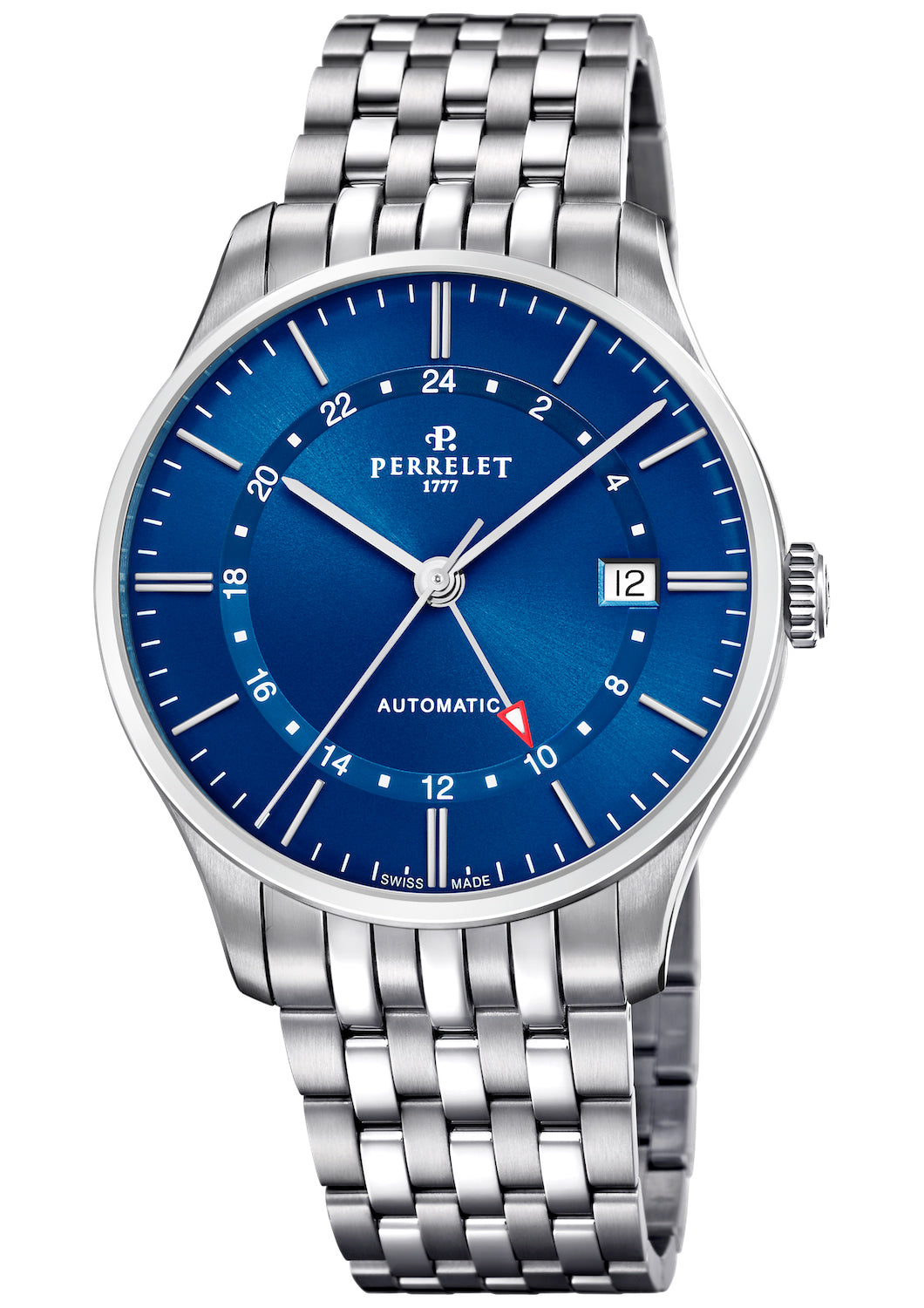 Perrelet Weekend 3 Hands GMT Watch A1304/4 Image 1