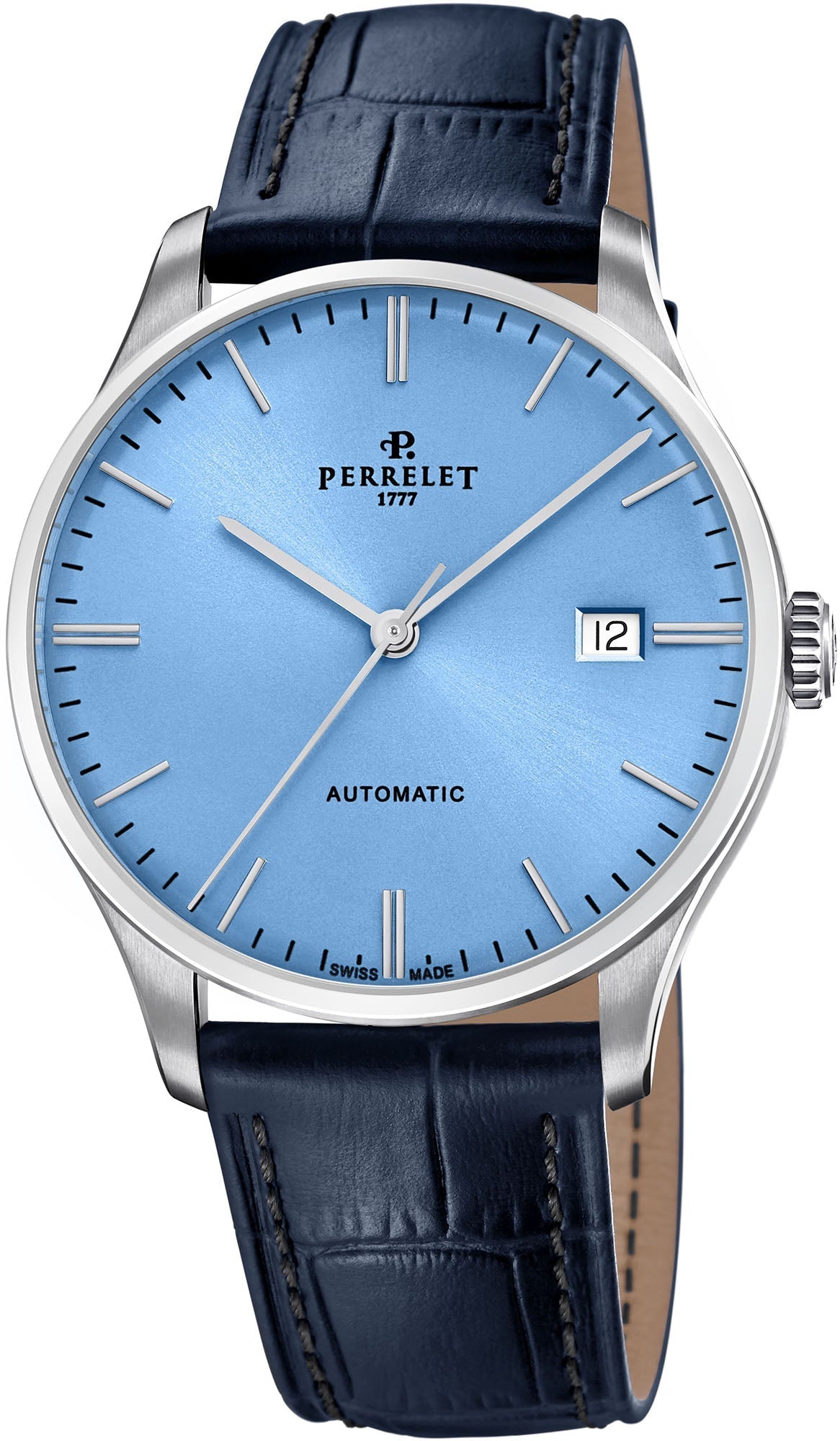 Perrelet Weekend 3 Hands Ice Blue Watch A1300/C Image 1
