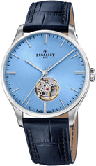 Perrelet Weekend 3 Hands Open Heart Ice Blue Watch A1302/A Image 1