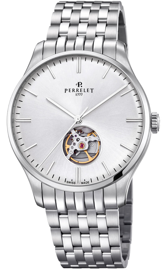 Perrelet Weekend 3 Hands Open Heart Watch A1302/2 Image 1