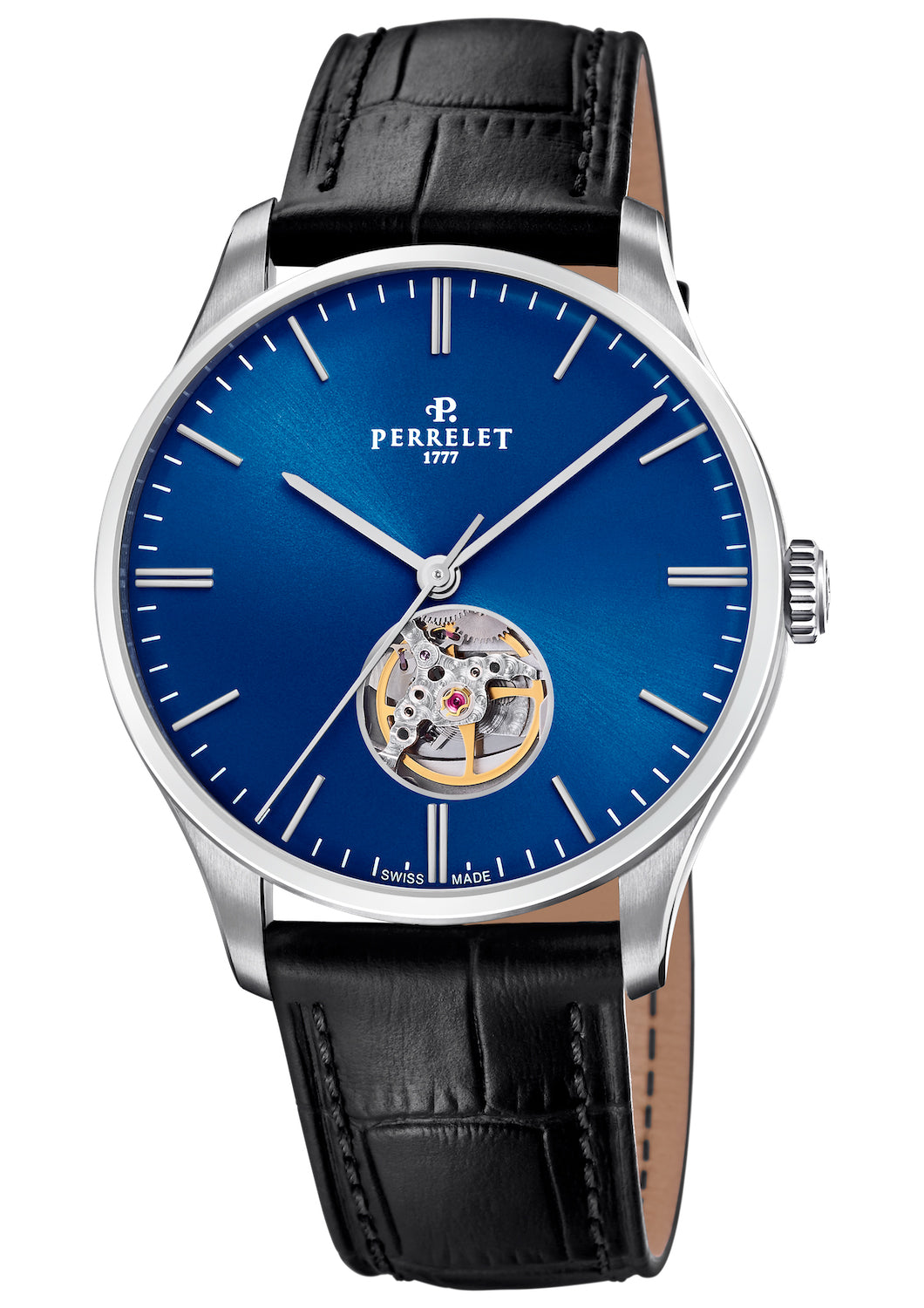 Perrelet Weekend 3 Hands Open Heart Watch A1302/3 Image 1