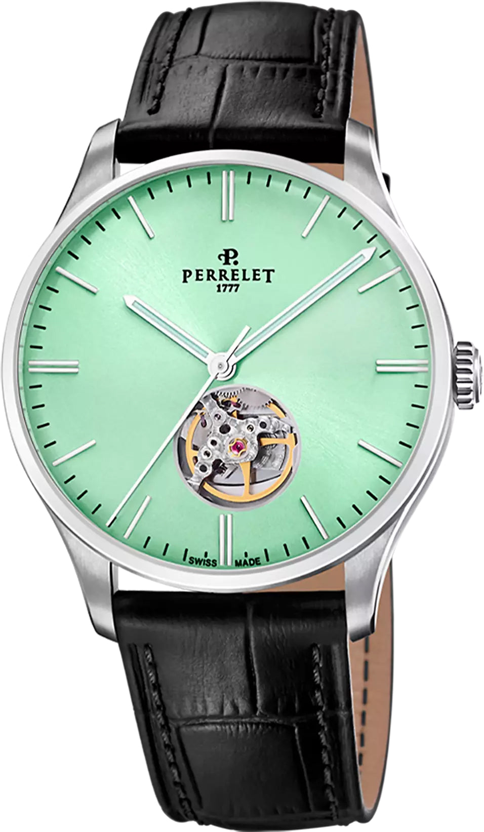 Perrelet Weekend 3 Hands Open Heart Watch A1302/C Image 1