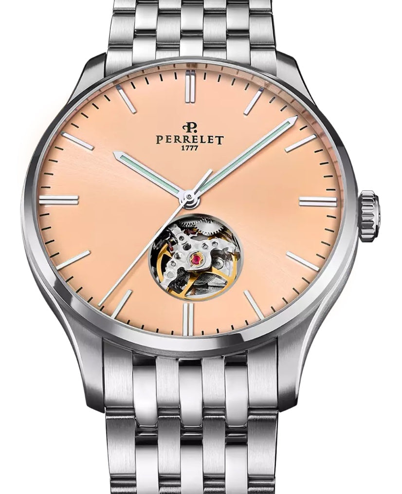 Perrelet Weekend 3 Hands Open Heart Watch A1302/D Image 3