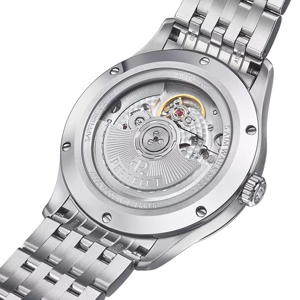 Perrelet Weekend 3 Hands Open Heart Watch A1302/D Image 4