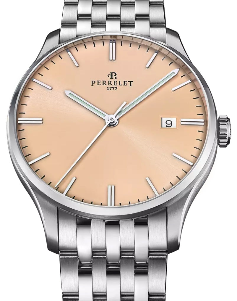 Perrelet Weekend 3 Hands Salmon Watch A1300/F Image 3