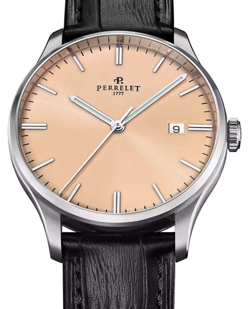 Perrelet Weekend 3 Hands Salmon Watch A1300/G Image 3