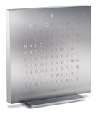 QLOCKTWO Earth 13.5 Full Metal Table Clock Watch T4SENSS Image 2