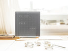 QLOCKTWO Earth 13.5 Pure Earl Grey Tea Table Clock Watch T4PENEG Image 4