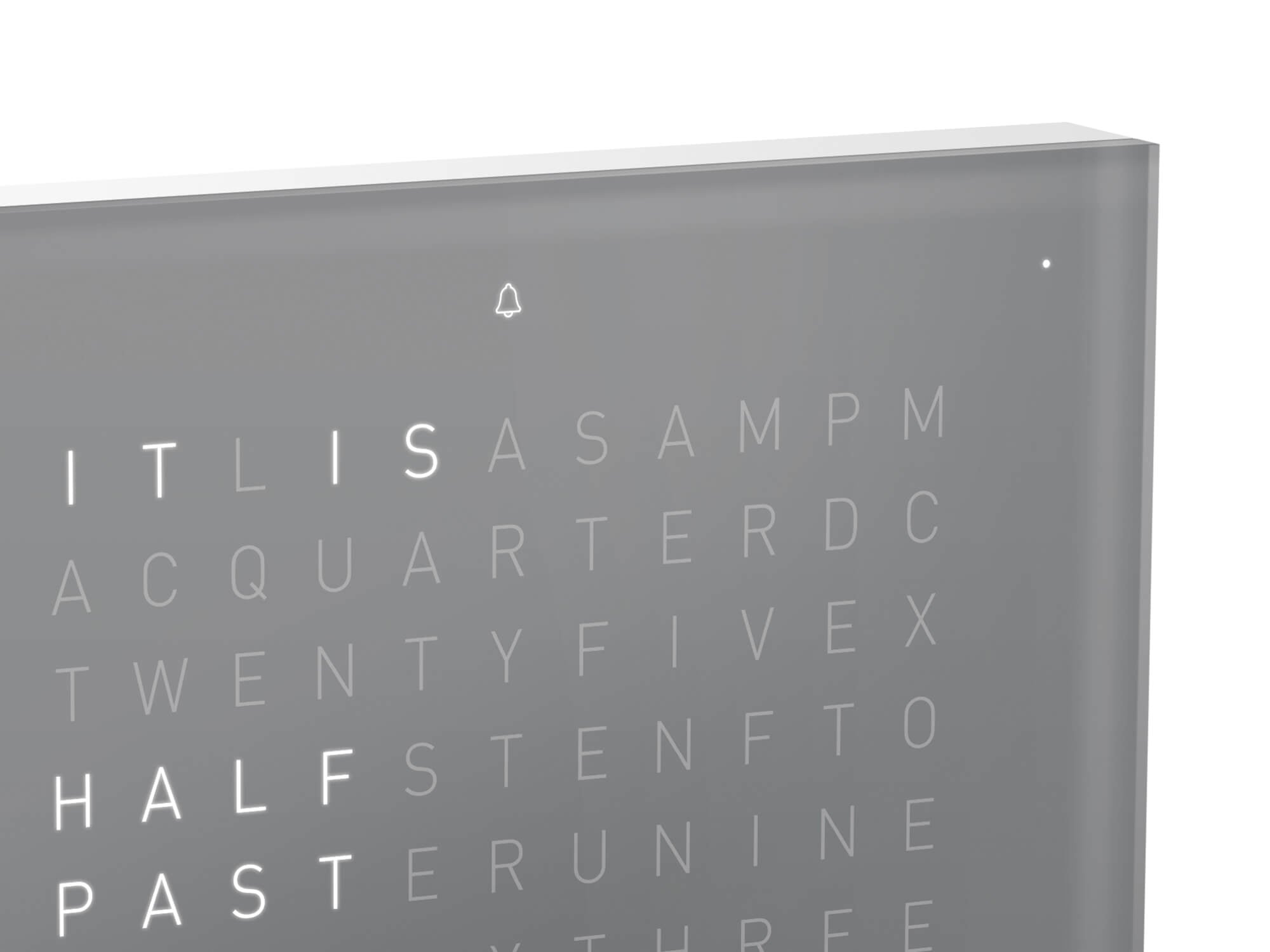 QLOCKTWO Earth 13.5 Pure Earl Grey Tea Table Clock Watch T4PENEG Image 5