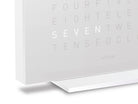 QLOCKTWO Earth 13.5 Pure Vanilla Sugar Table Clock Watch T4PENVS Image 4