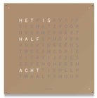 QLOCKTWO Earth 180 Hazelnut Wall Clock Watch Q180ENHAPC Image 1