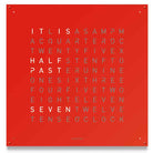 QLOCKTWO Earth 180 Red Pepper Wall Clock Watch Q180ENRPPC Image 1