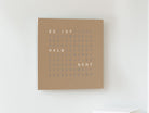 QLOCKTWO Earth 45 Hazelnut Wall Clock Watch QT4ENHAPC Image 5