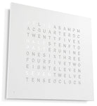 QLOCKTWO Earth 45 White Pepper Wall Clock Watch QT4ENWHPC Image 2