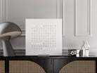 QLOCKTWO Earth 45 White Pepper Wall Clock Watch QT4ENWHPC Image 5