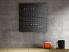 QLOCKTWO Earth 90 Creators Edition Metamorphite Wall Clock Watch LG4ENMM Image 5