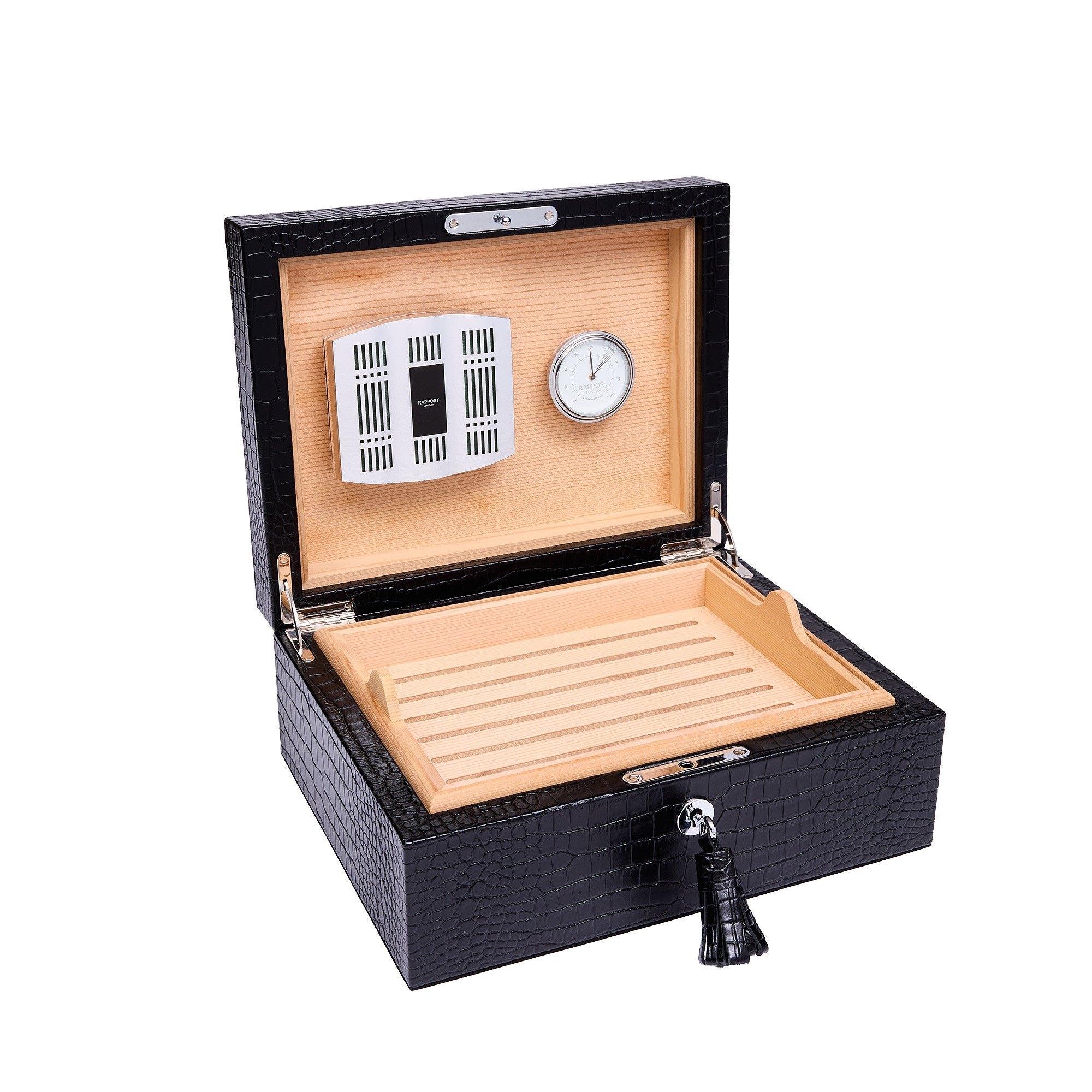Rapport Brompton Black Medium Humidor RPT-189 Image 3