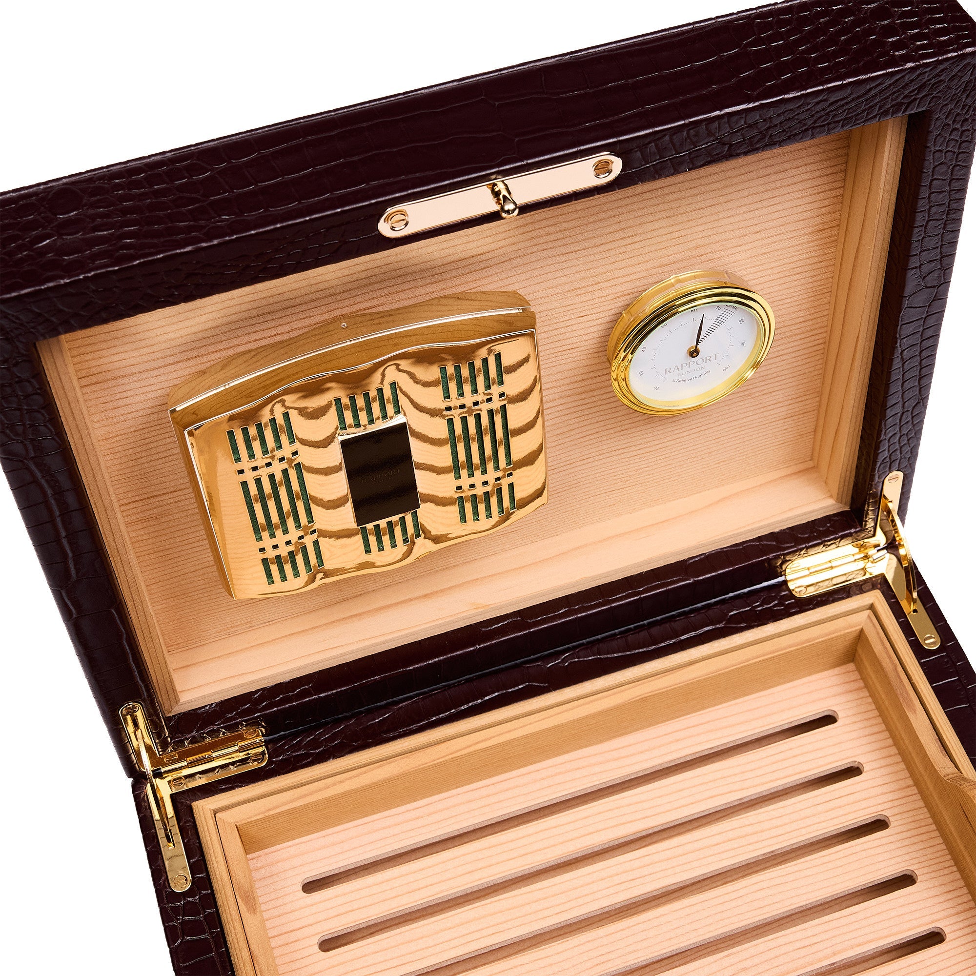 Rapport Brompton Brown Medium Humidor RPT-192 Image 5